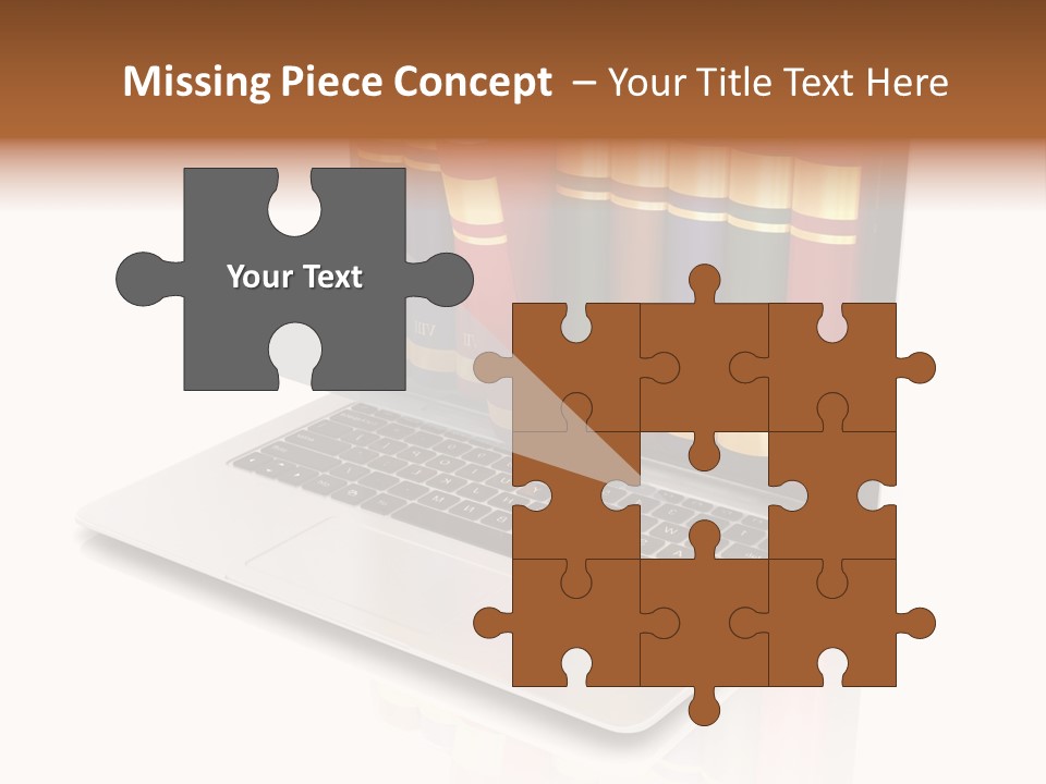 Home White Conditioner PowerPoint Template