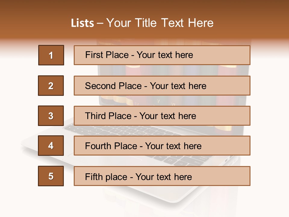Home White Conditioner PowerPoint Template