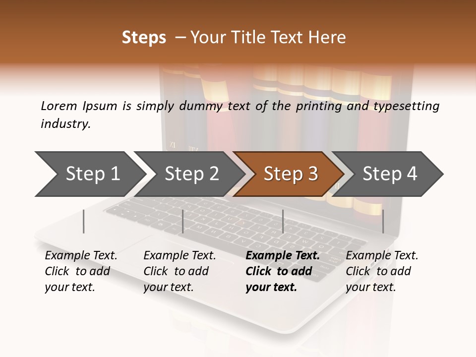 Home White Conditioner PowerPoint Template