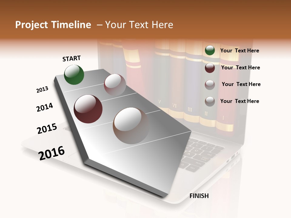 Home White Conditioner PowerPoint Template