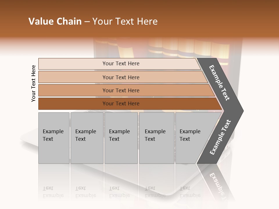 Home White Conditioner PowerPoint Template