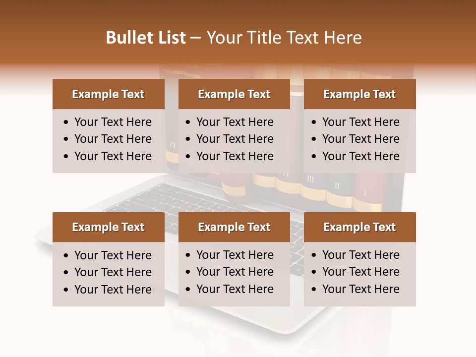 Home White Conditioner PowerPoint Template