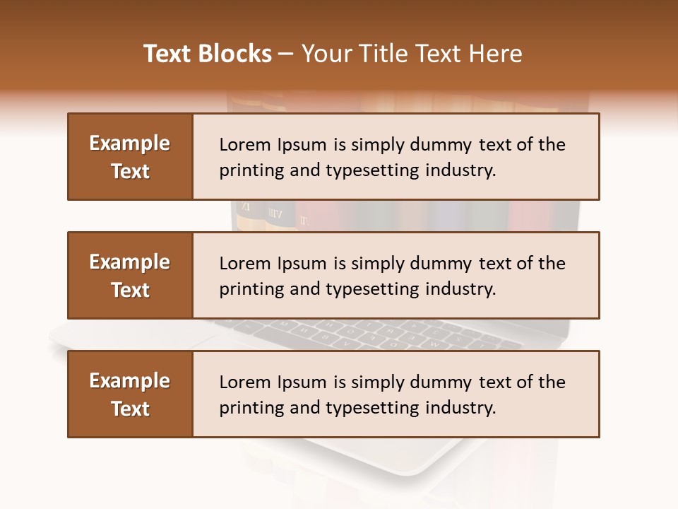 Home White Conditioner PowerPoint Template