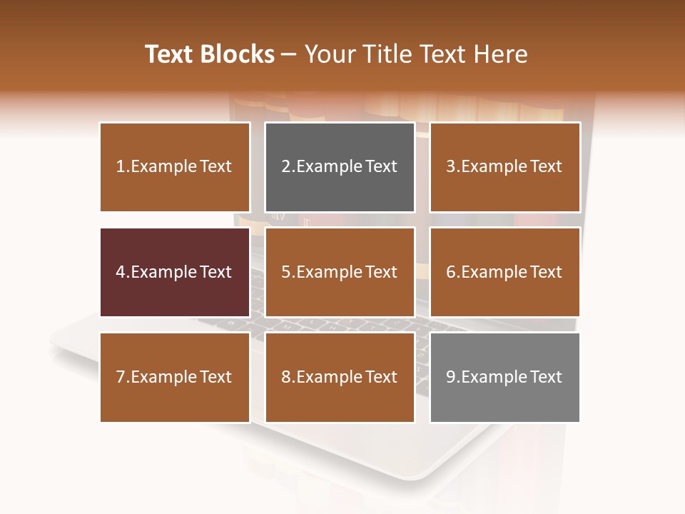 Home White Conditioner PowerPoint Template