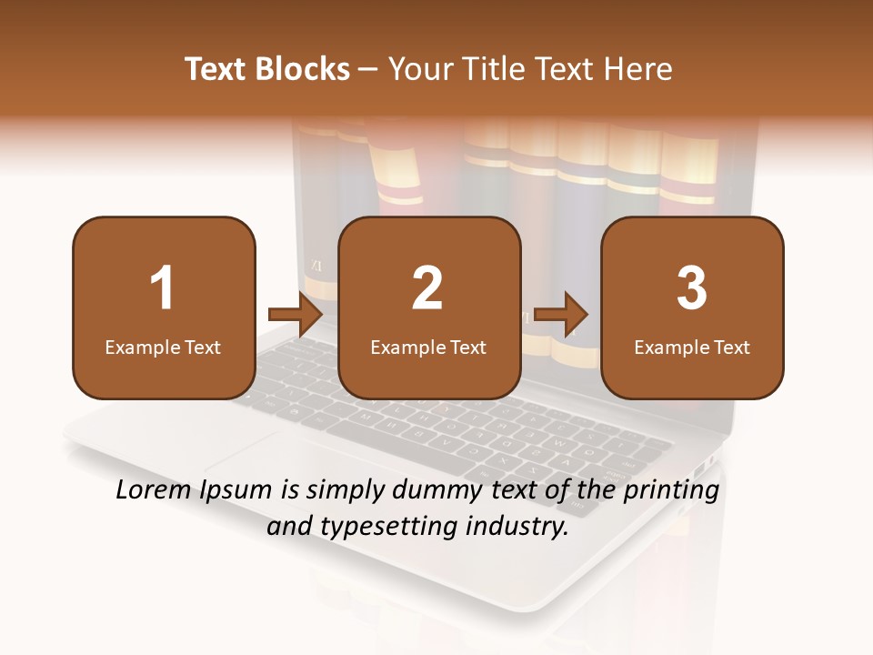Home White Conditioner PowerPoint Template