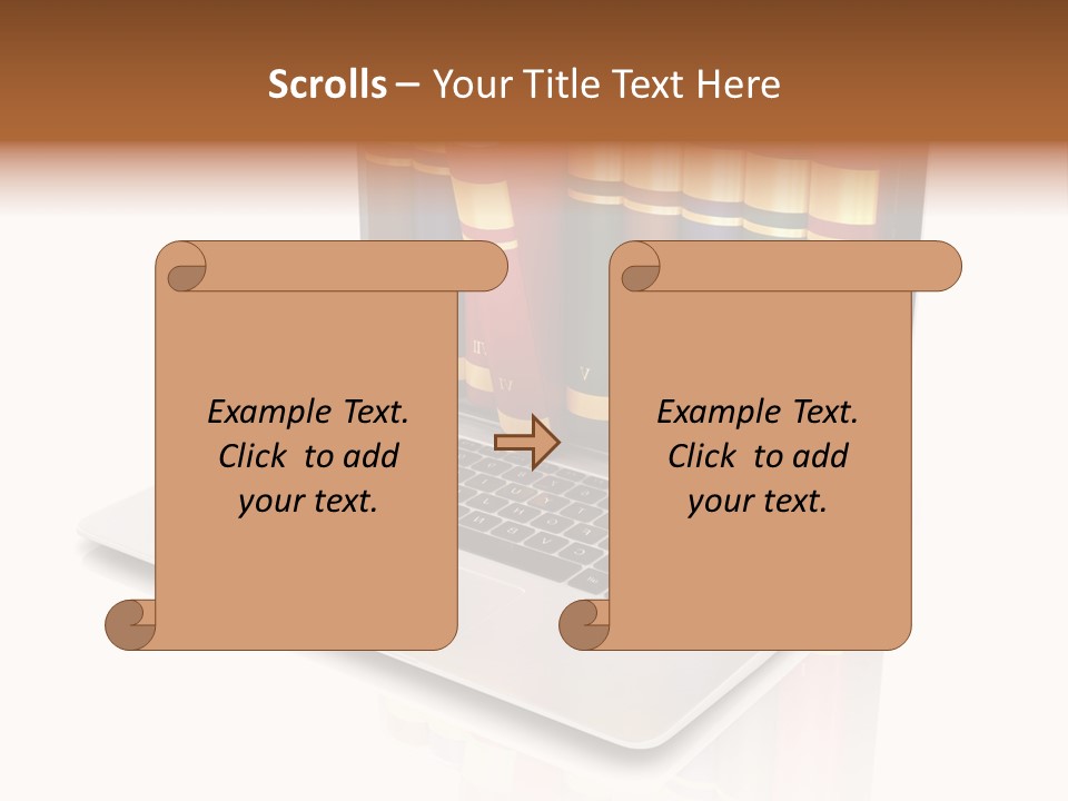 Home White Conditioner PowerPoint Template