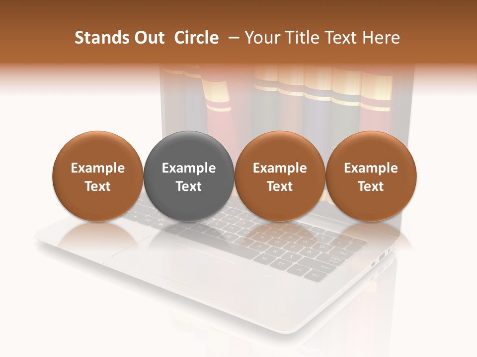 Home White Conditioner PowerPoint Template