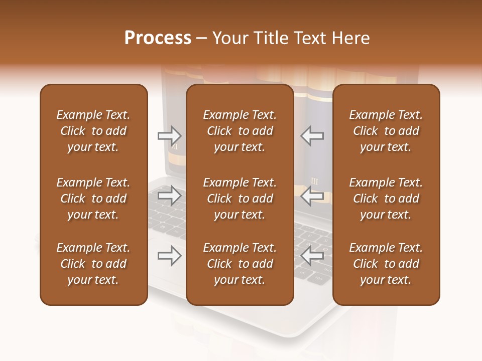 Home White Conditioner PowerPoint Template
