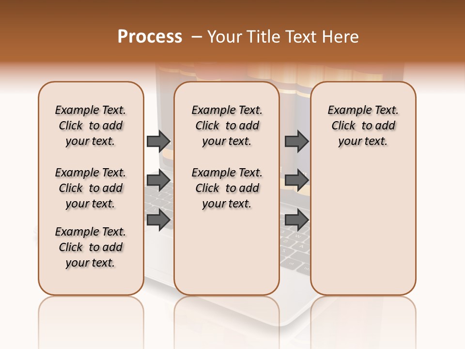 Home White Conditioner PowerPoint Template