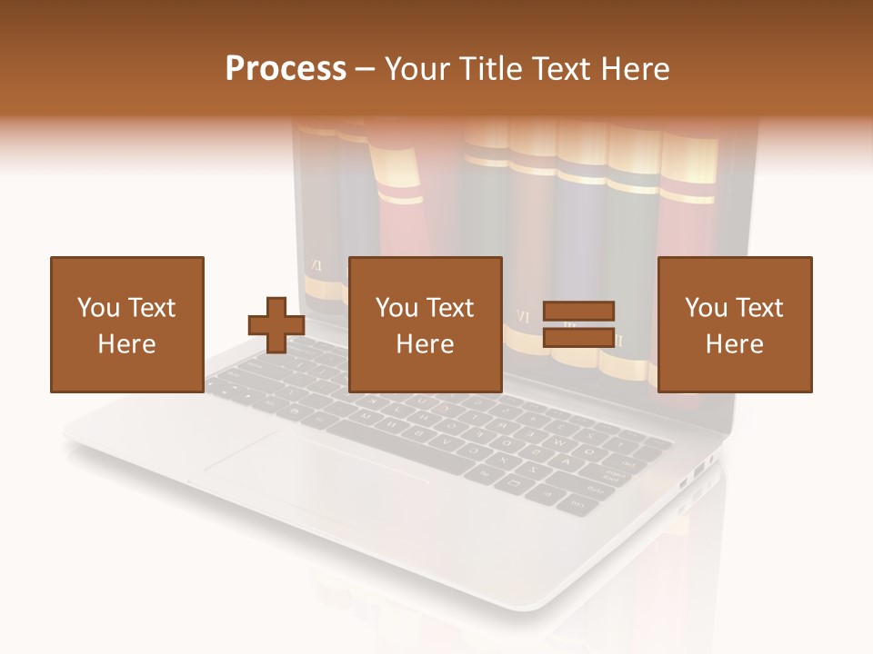 Home White Conditioner PowerPoint Template