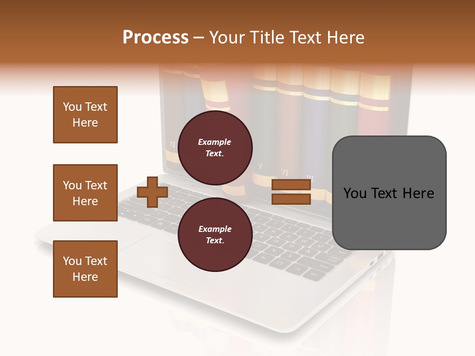 Home White Conditioner PowerPoint Template