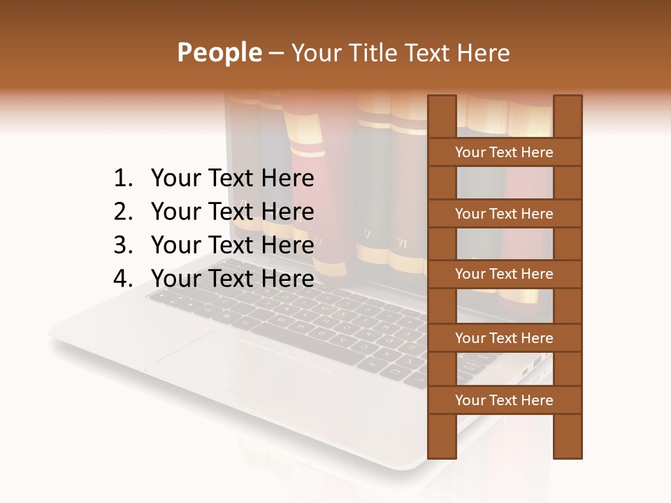 Home White Conditioner PowerPoint Template