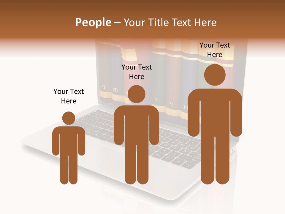 Home White Conditioner PowerPoint Template