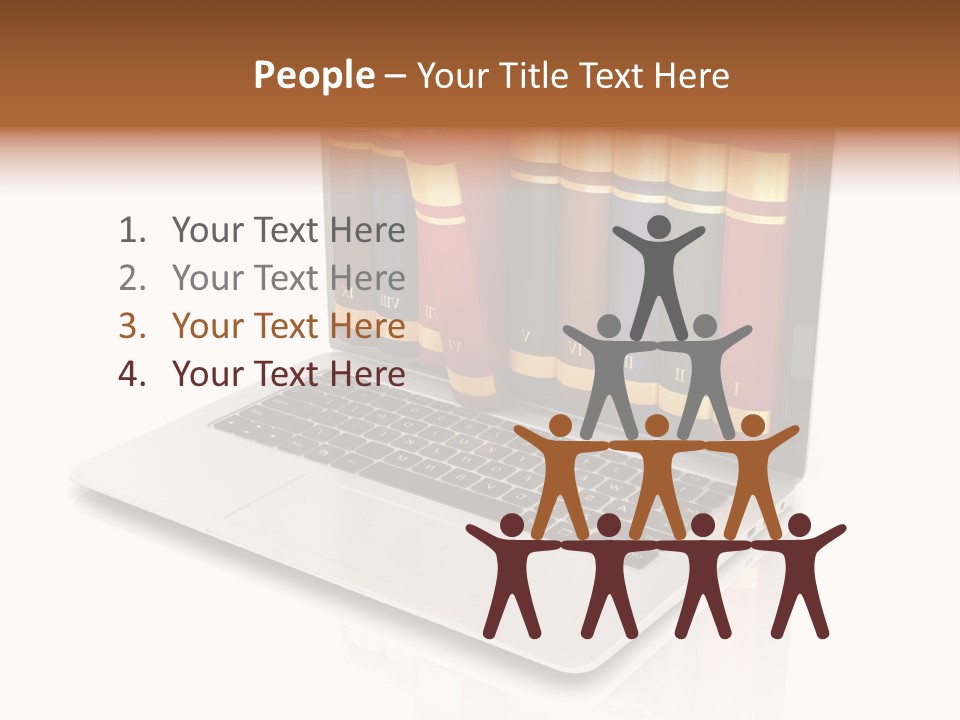 Home White Conditioner PowerPoint Template