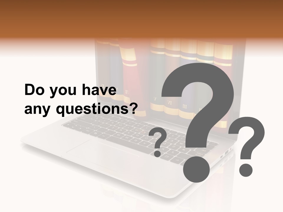 Home White Conditioner PowerPoint Template