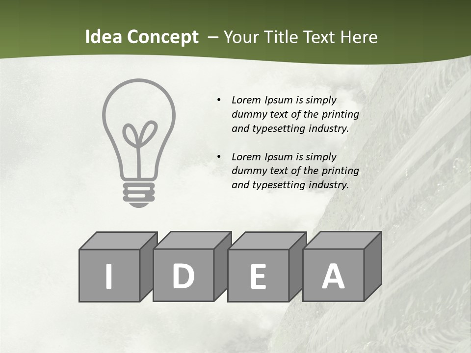 Ventilation Industry Heat PowerPoint Template