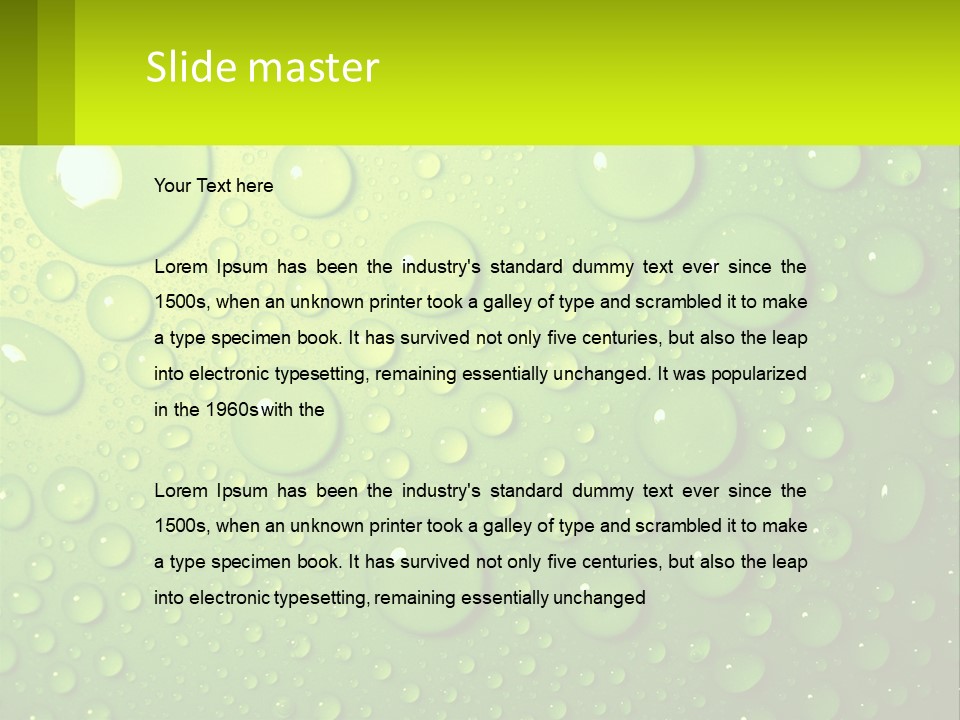 Air Climate Equipment PowerPoint Template