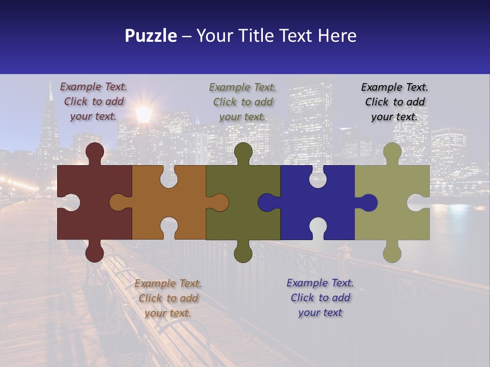 Technology Electricity Cold PowerPoint Template