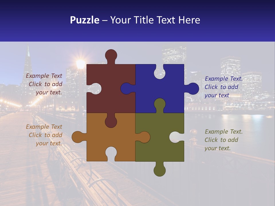 Technology Electricity Cold PowerPoint Template