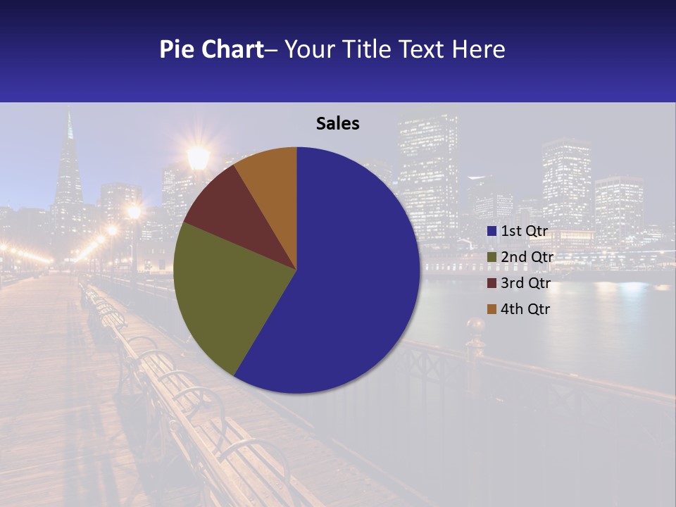 Technology Electricity Cold PowerPoint Template