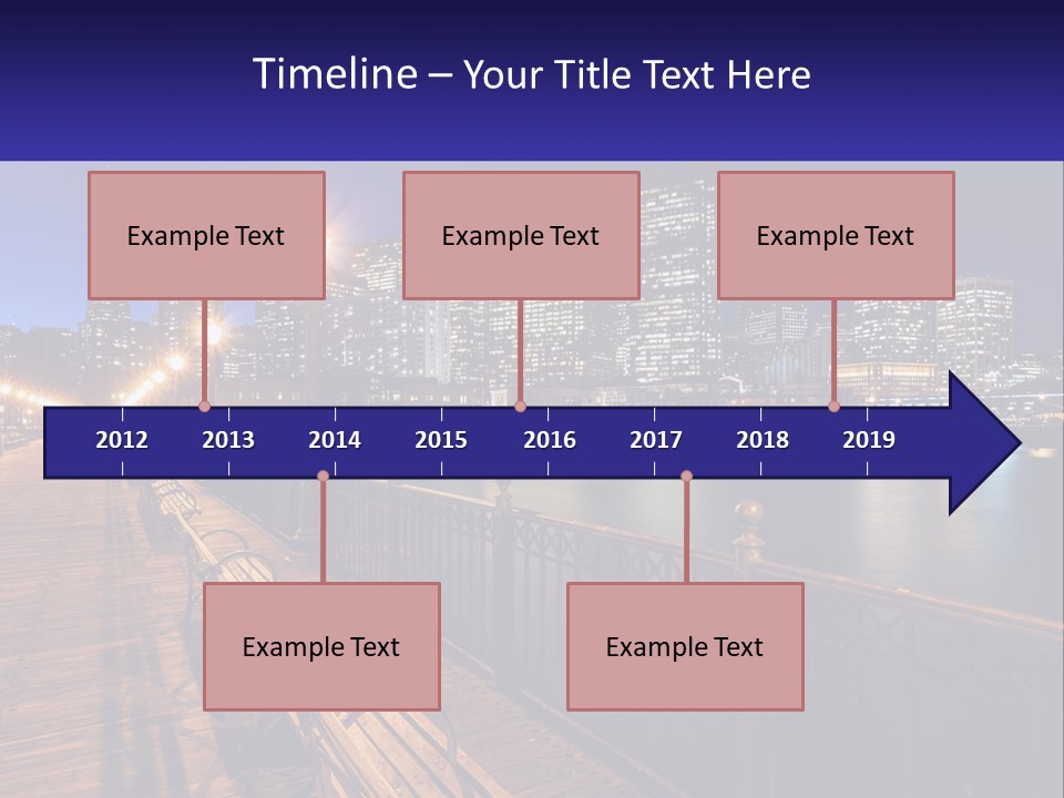 Technology Electricity Cold PowerPoint Template