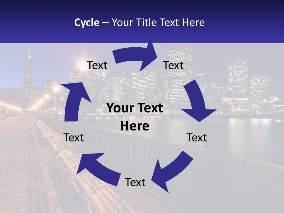 Technology Electricity Cold PowerPoint Template