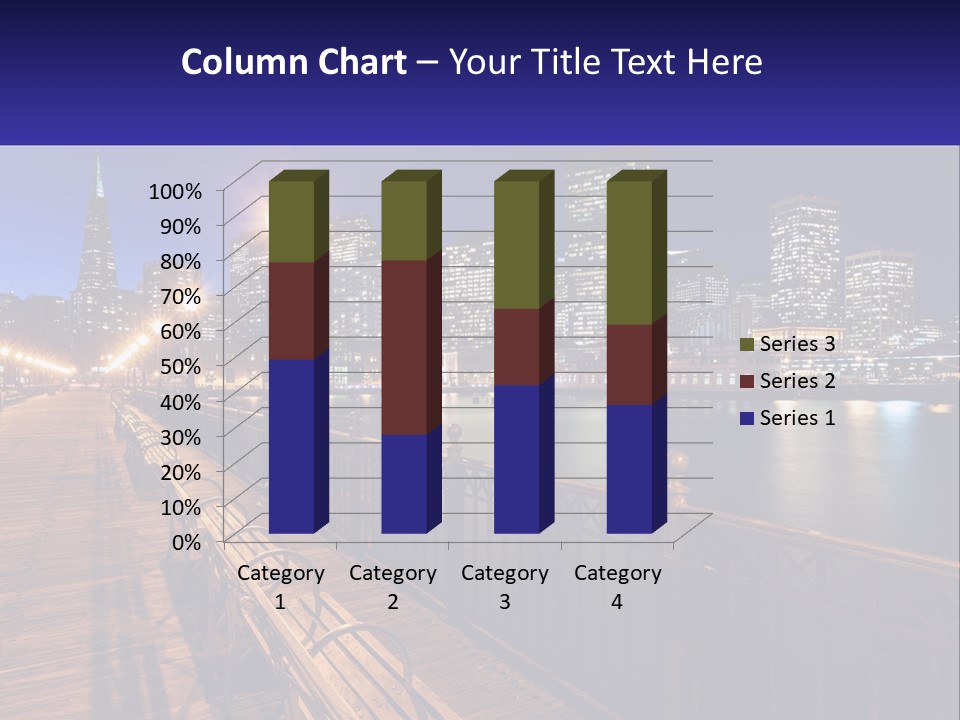 Technology Electricity Cold PowerPoint Template