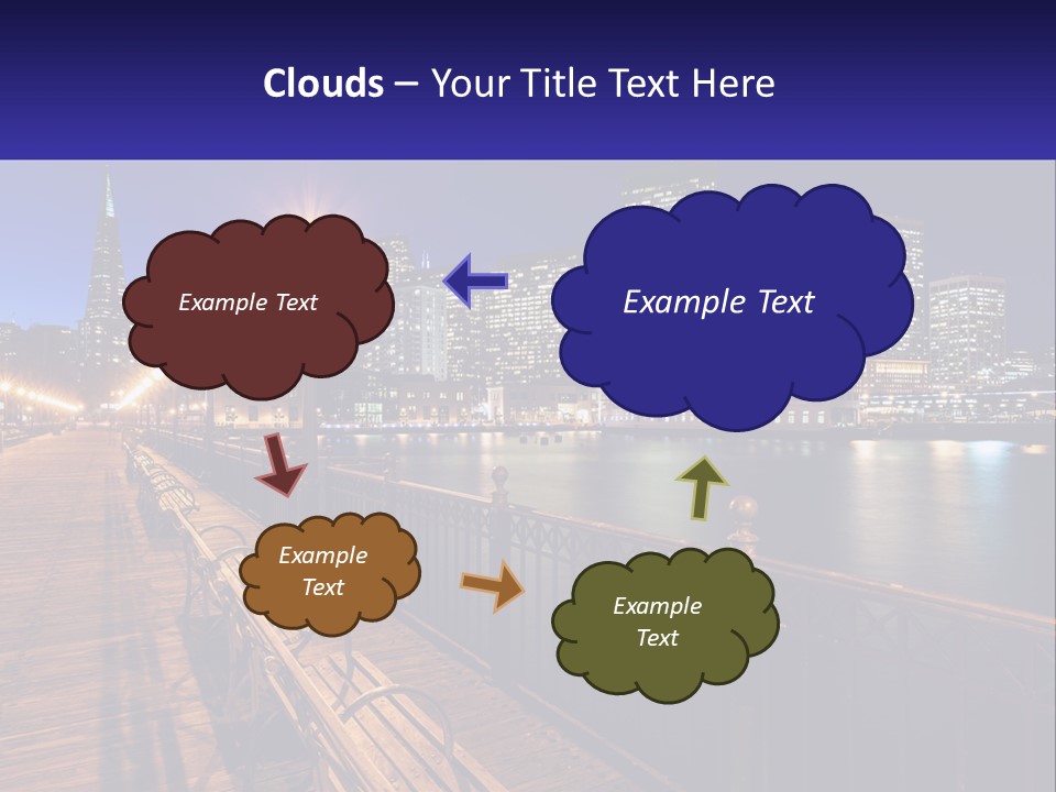 Technology Electricity Cold PowerPoint Template