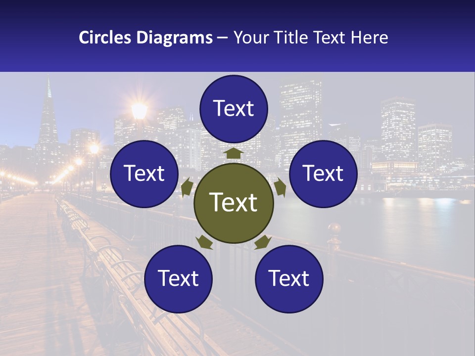 Technology Electricity Cold PowerPoint Template