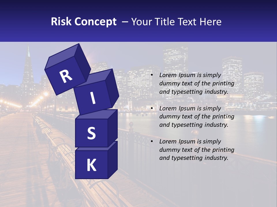 Technology Electricity Cold PowerPoint Template