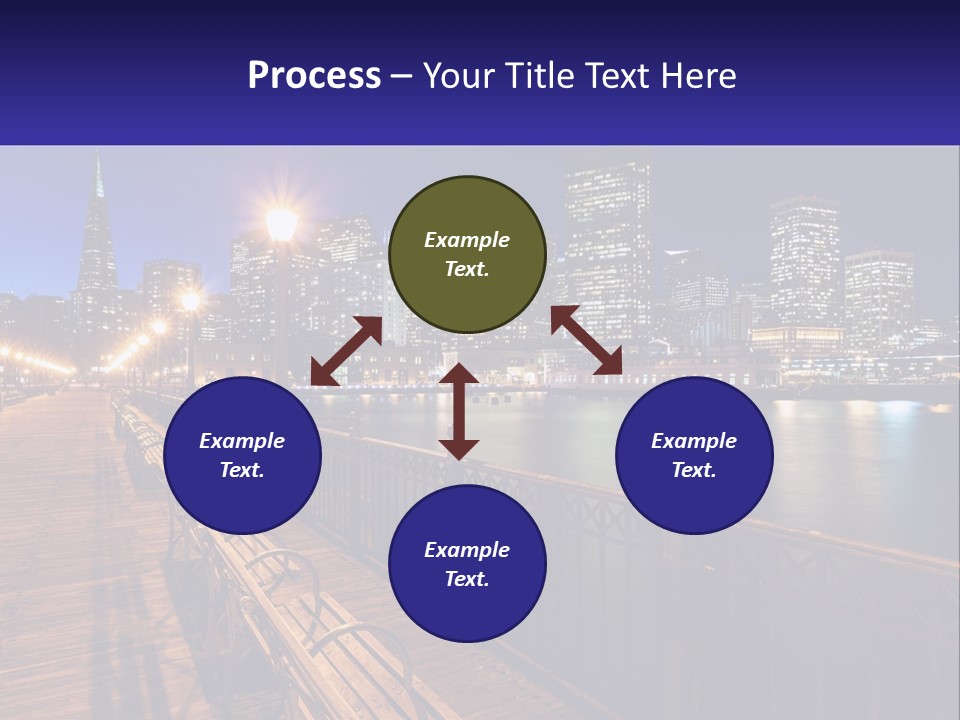 Technology Electricity Cold PowerPoint Template