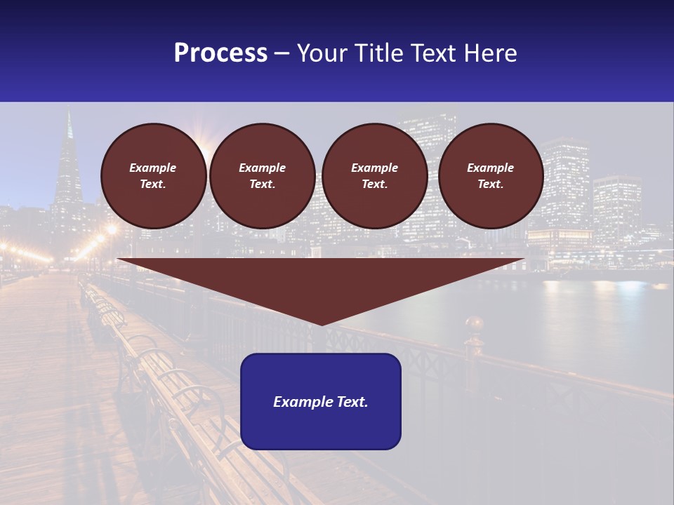 Technology Electricity Cold PowerPoint Template