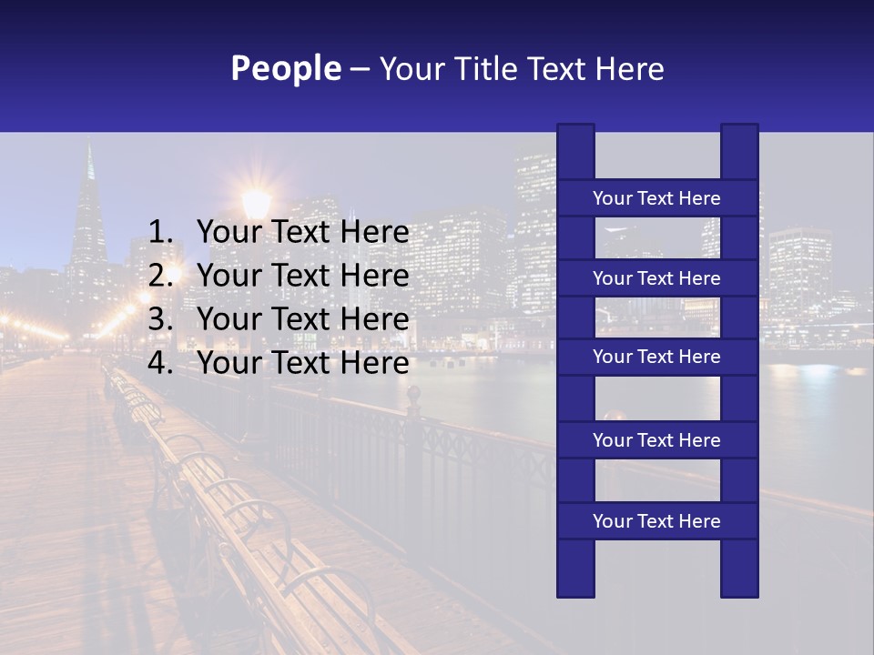 Technology Electricity Cold PowerPoint Template