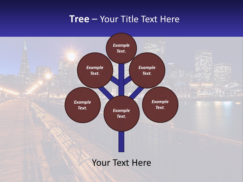 Technology Electricity Cold PowerPoint Template