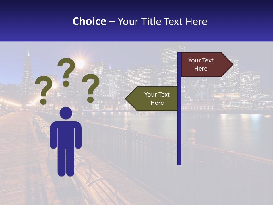 Technology Electricity Cold PowerPoint Template