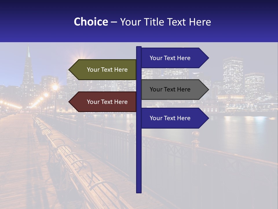 Technology Electricity Cold PowerPoint Template