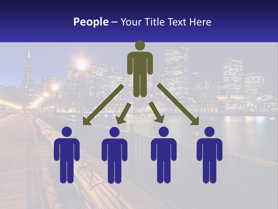 Technology Electricity Cold PowerPoint Template