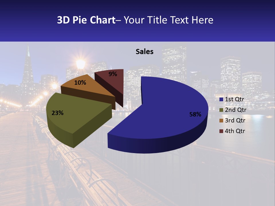 Technology Electricity Cold PowerPoint Template