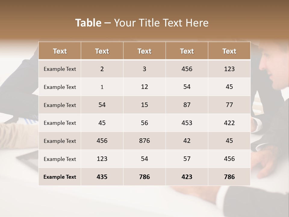 Temperature Part House PowerPoint Template