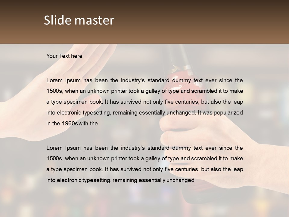 Switch Condition Cooling PowerPoint Template