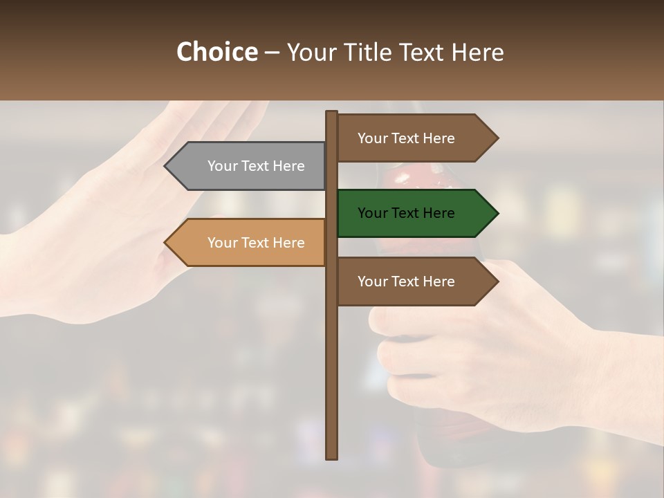 Switch Condition Cooling PowerPoint Template