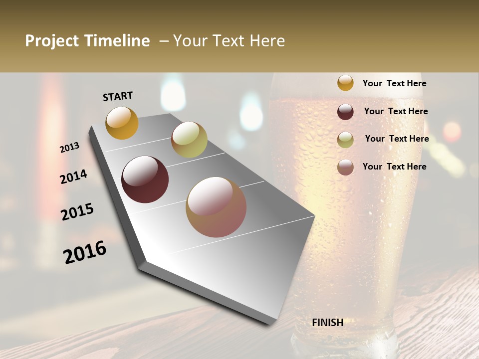 Cool White Conditioner PowerPoint Template