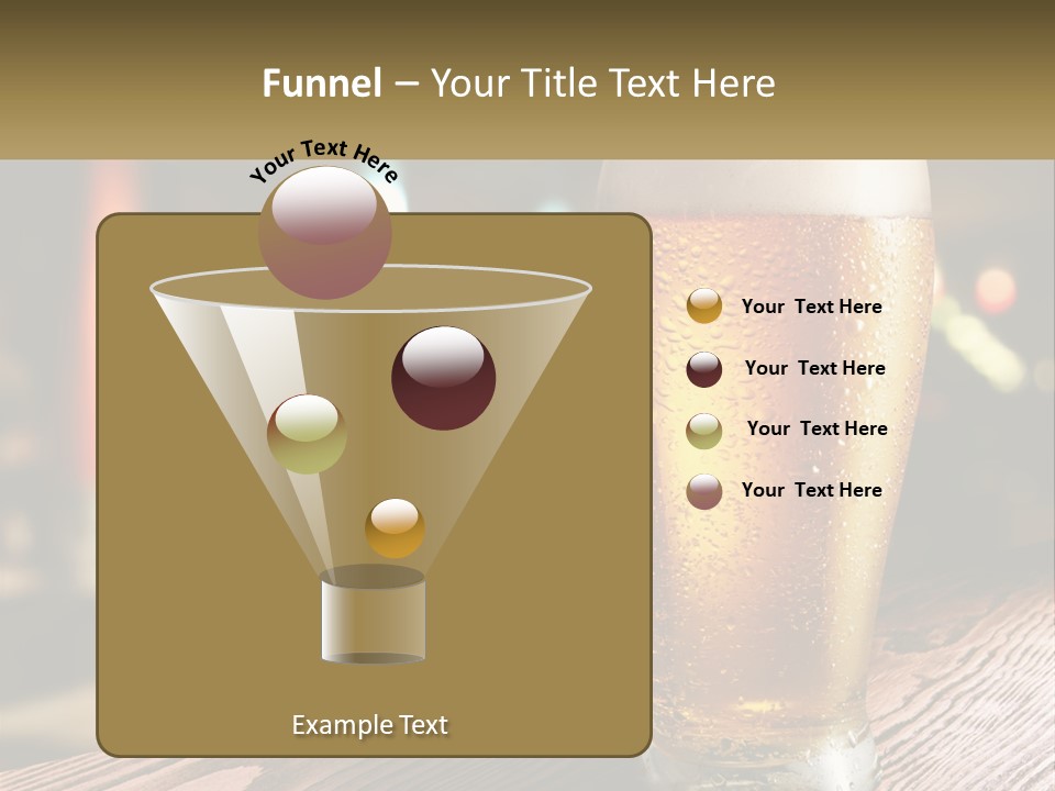 Cool White Conditioner PowerPoint Template