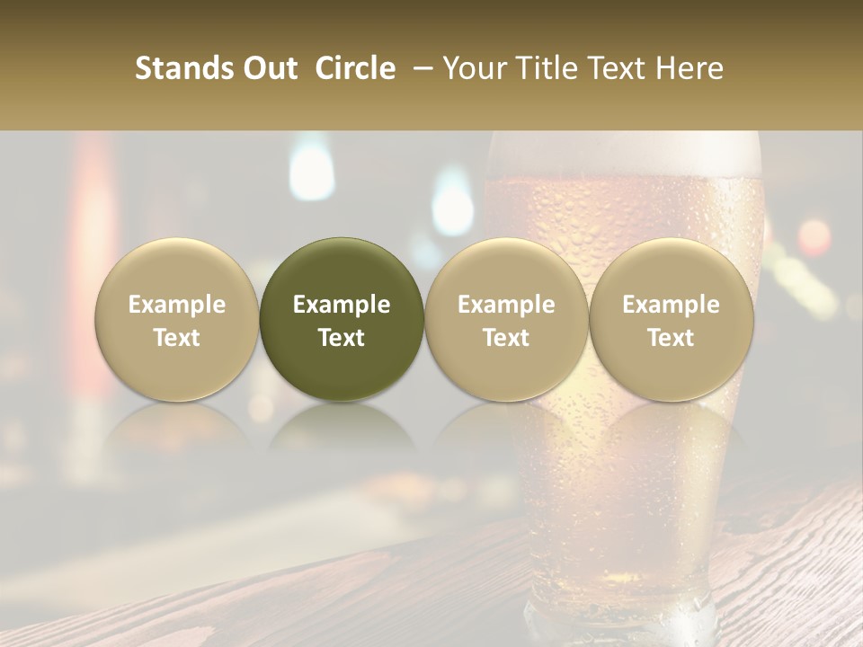 Cool White Conditioner PowerPoint Template