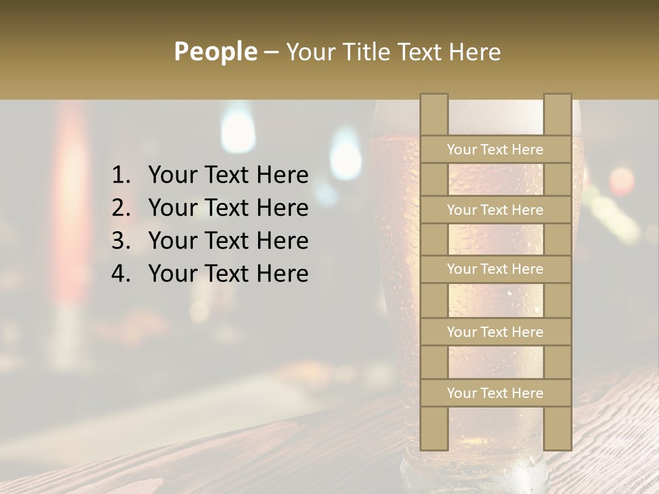 Cool White Conditioner PowerPoint Template