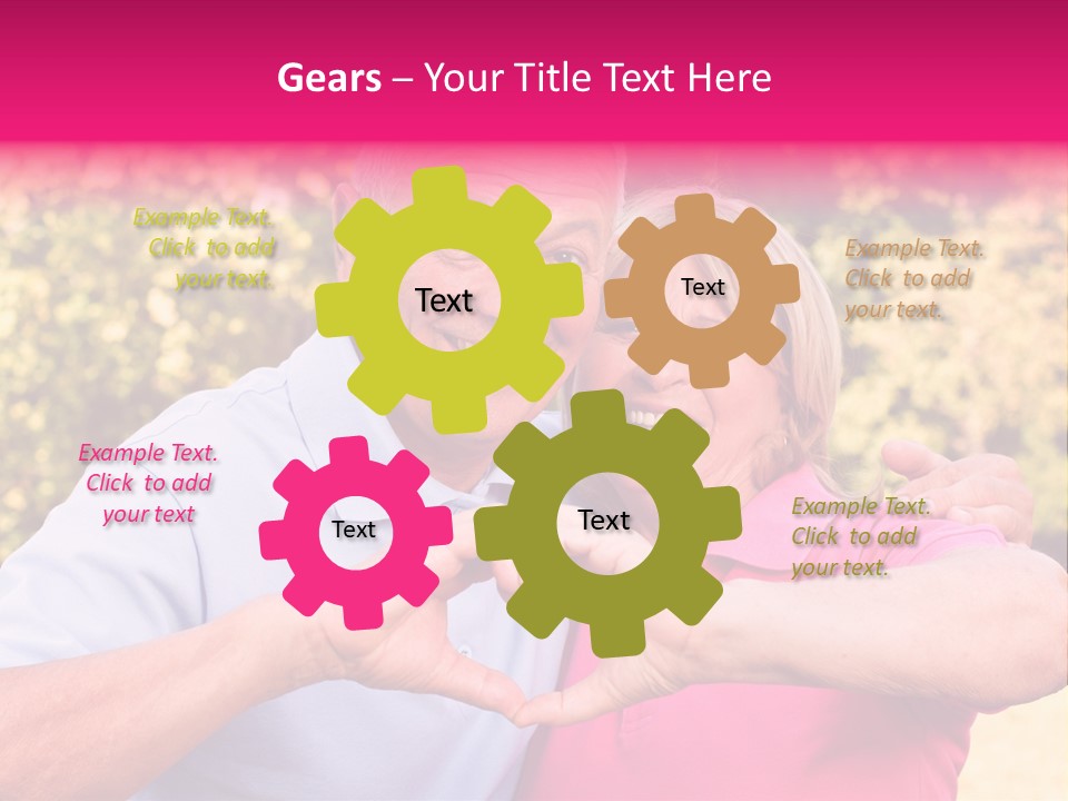 Electric Technology Temperature PowerPoint Template