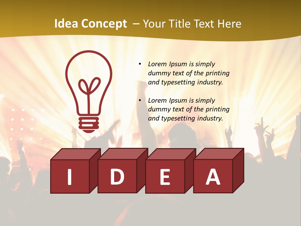 Electric Switch Energy PowerPoint Template