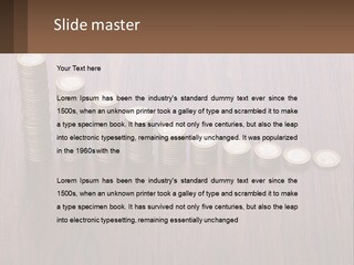 Unit Part Supply PowerPoint Template