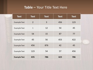 Unit Part Supply PowerPoint Template