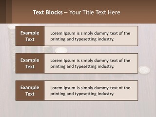 Unit Part Supply PowerPoint Template